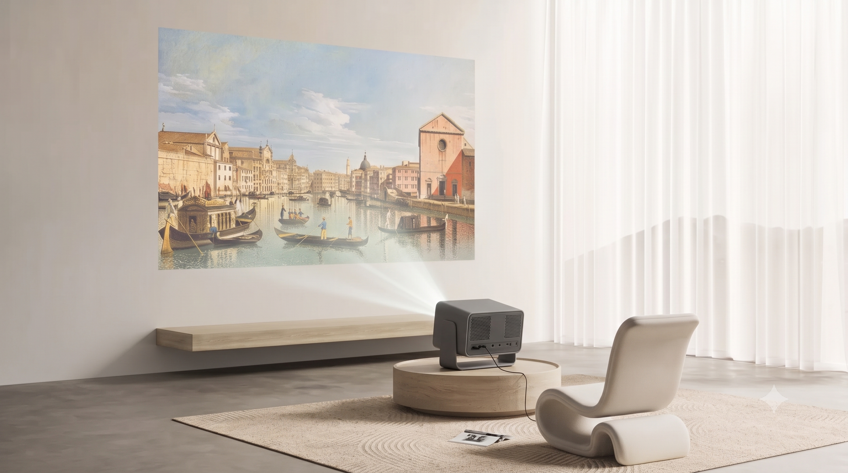 Home cinema setup